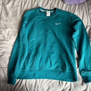 Nike Turquoise Crewneck Sweatshirt
